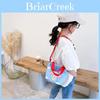 Adorable Cartoon Canvas Crossbody Bag For Kids Soft Leather Fun Design