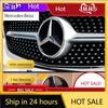 WZKGC1 C200 E200 New 2025 For Mercedes Benz Black border and silver border decoration for Mercedes Benz W204 2006-2012 B/V class 2005-1