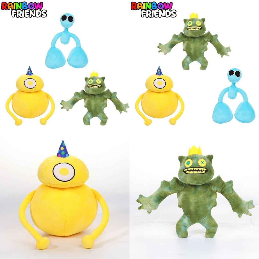 Cute Roblox Rainbow Friends Villain Plush Toy For Kids' Room Decoration