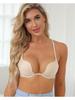 Dames Effen Kleur Converge Verstelbare BH Ademend Push Up Beugel BH BH Gezellige Borst Buis Top Bralette Vest