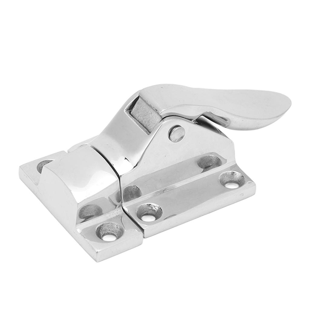 2Pcs Marine Grade Door Latch 48 X 38mm 316 Stainless Steel Cabinet Door Lockable Latch Clamp For