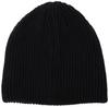 DESCENTE KNIT Ribbed Cold Weather DWBWJC61 BLK CAP, Warm, Sweat-Wicking, Quick-Drying, Antibacterial, Odor-Resistant, Style, Protection, Men's,