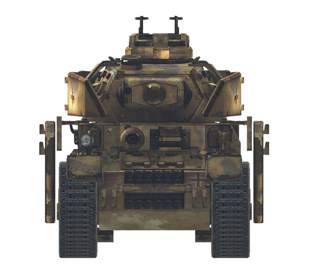 Meng Model World War Toon Series German Medium Tank Panzer IV Pre-Colored Plastic Model Kit MWWT013