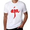 T-shirt Unisex in Puro Cotone con Grafica Steely Dan Aja Maglietta a Maniche Corte Rock Band Retrò per Appassionati di Musica