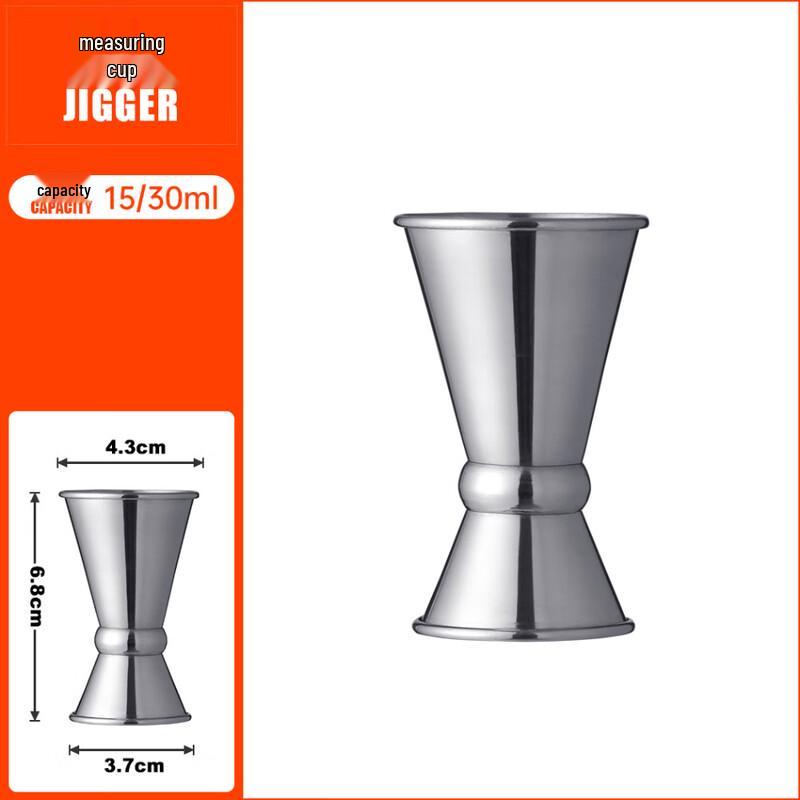 Shangqi 15/30ml Dual-Sided Measuring Jigger