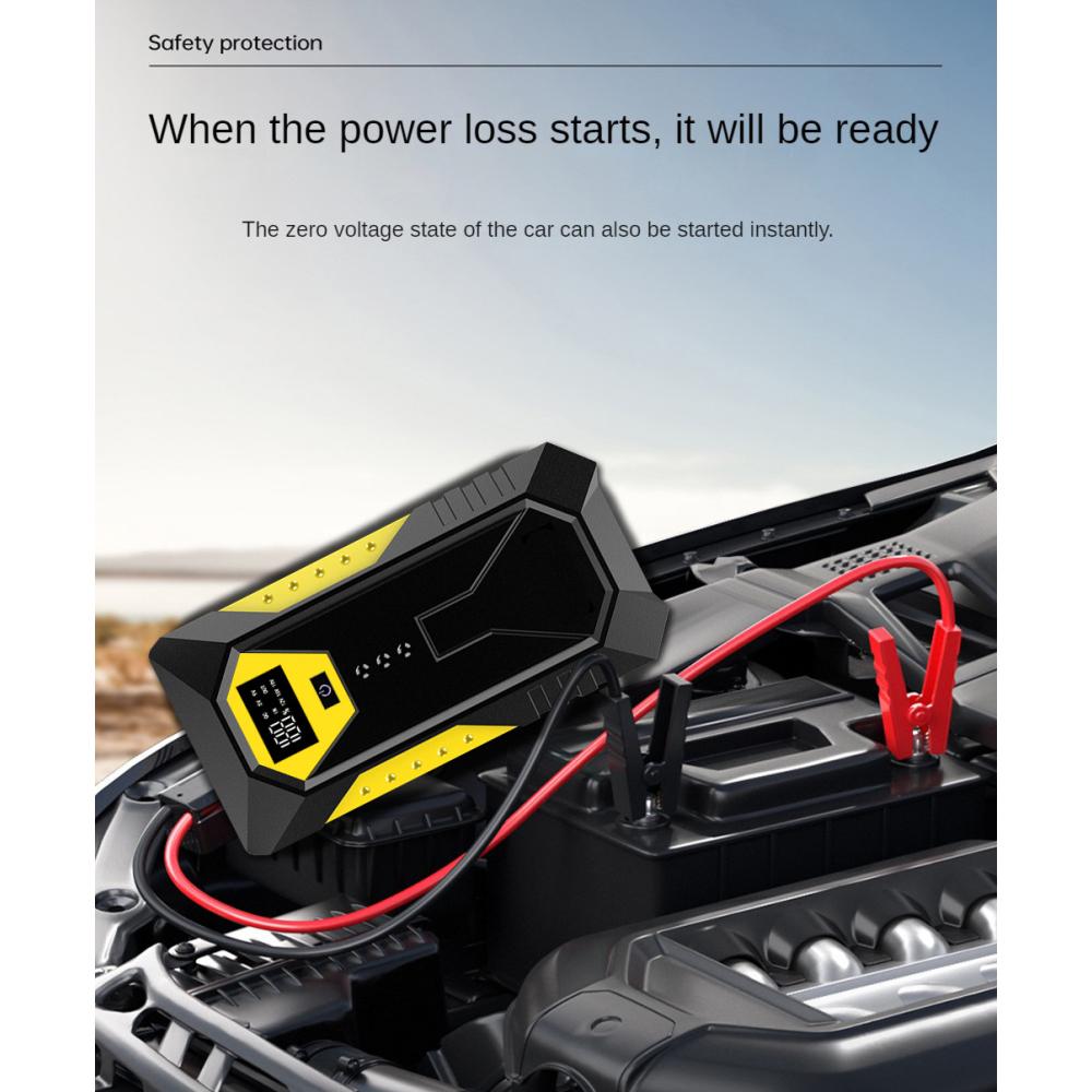 Multifunkční napájecí zdroj pro nouzové startování do auta startovací startér pro auto a motocykl startovací napájecí zdroj