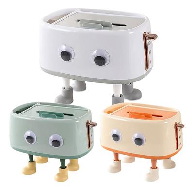 Simpatico porta fazzoletti per il viso con cartone animato, porta fazzoletti decorativo per auto, organizer multifunzione per fazzoletti