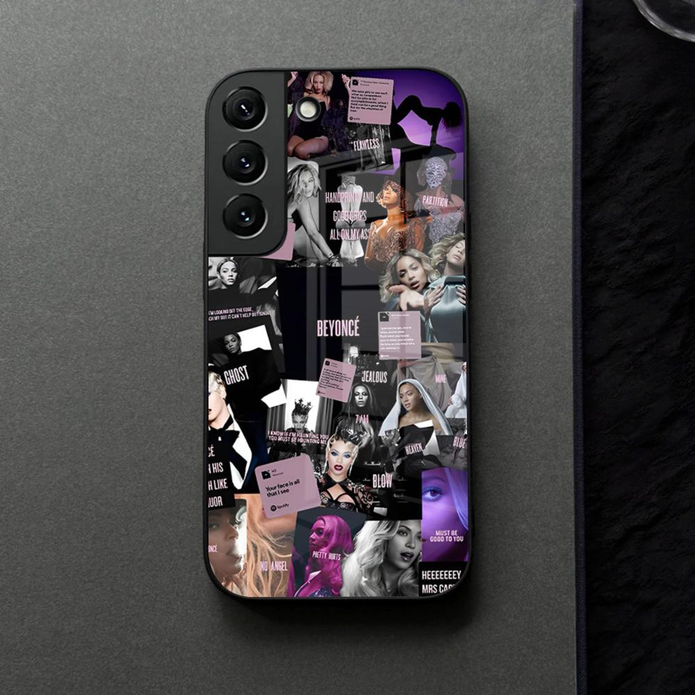 Album Bey Beyonce Phone Case Glass For Samsung Galaxy S21 S26 S25 S22 S20 S24 S23 Ultra Fe Plus A16 A34 A54 A24 Coque