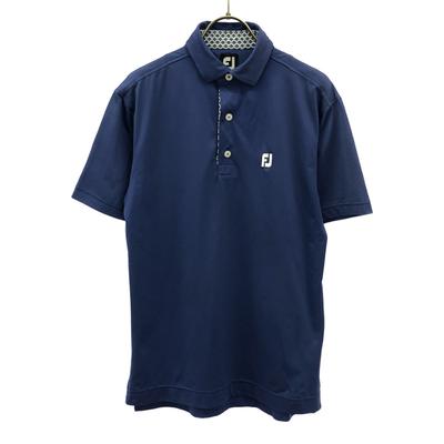 Broderie logo golf Polo manches courtes M bleu Homme Occasion