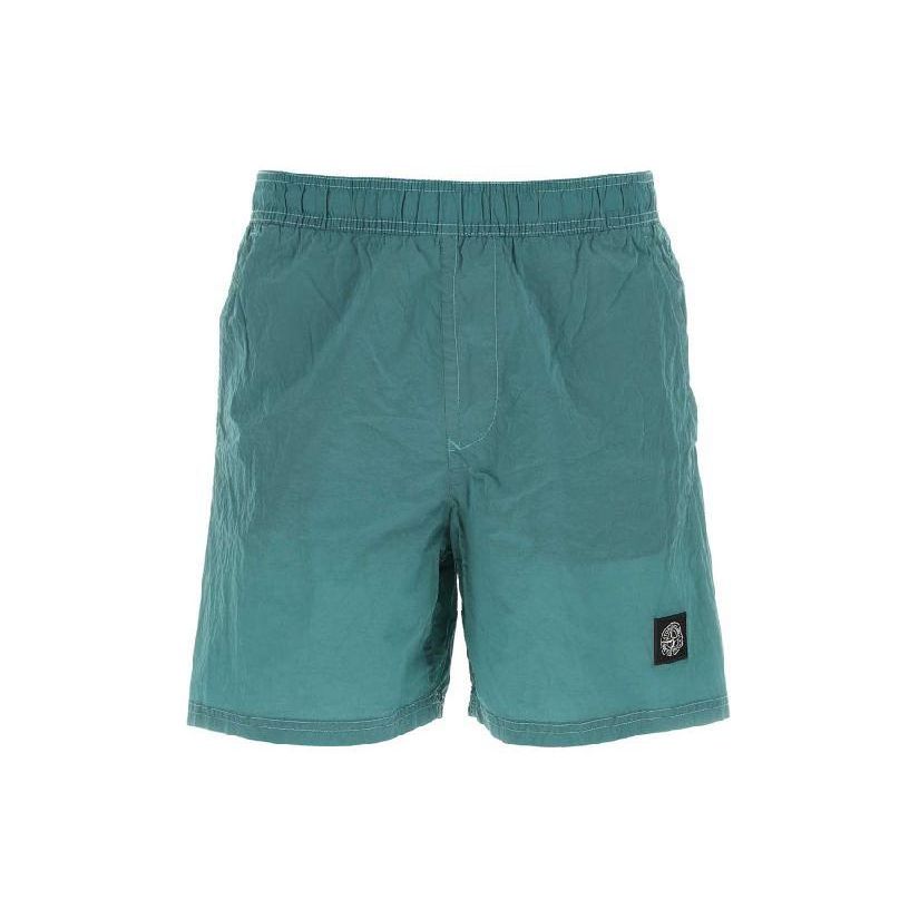 

Stone Island Nylon Metal Shorts Turquoise Men Bottoms Blue 1015B0943-V0042 XL