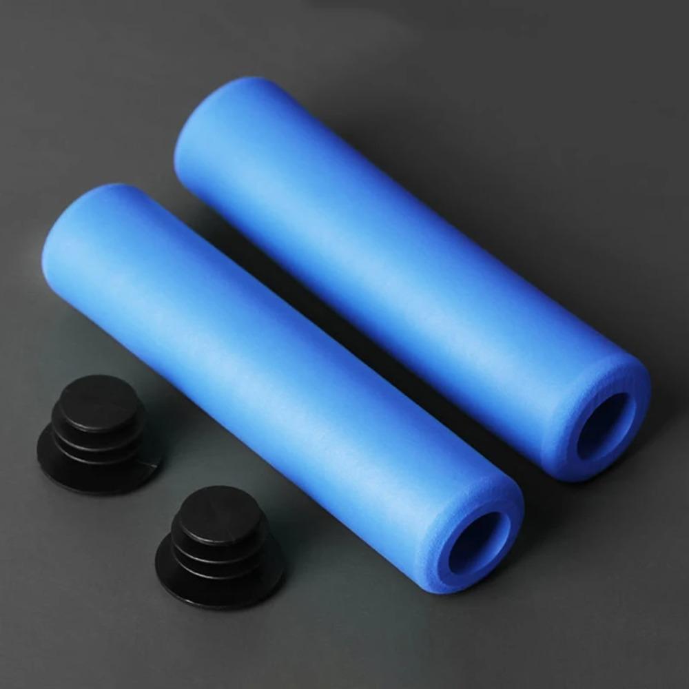 1Pair Silicone Cycling Bicycle Grips Outdoor MTB Mountain Bike Handlebar Grips Cover Anti-slip Strong Support Grips Bike Part