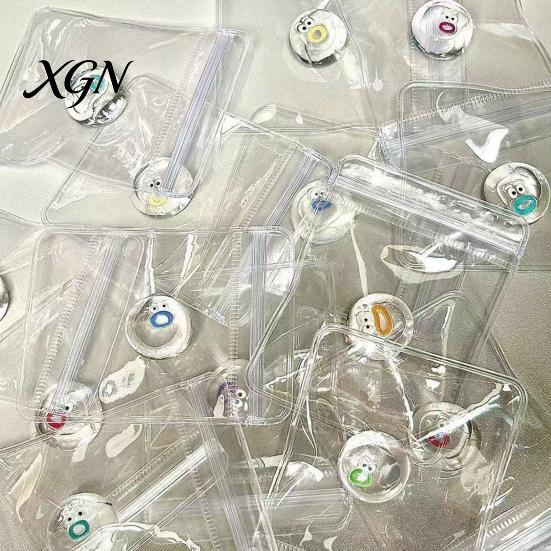 Sensory Stress Ball 10Pcs Mini Cartoon Expression Anxiety Relief Clear Squeeze Toy Fidget Desk Party Favors