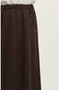 Women's Style Big Size Skirt Feride Buttoned Skirt