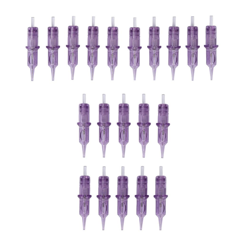 20pcs Cartridge Needles 0801RL 0803RL 0805RL 0807RL Stainless Steel Disposable Needles