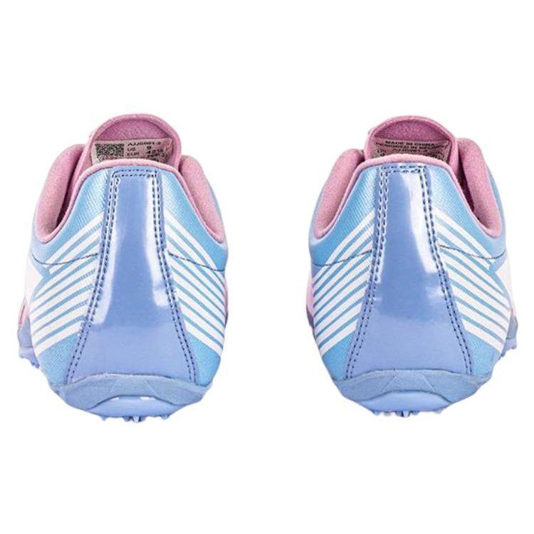 Li-Ning Scarpe da Corsa Comode Ammortizzanti Antiscivolo Resistenti Basse Sneakers Unisex Blu Rosa AJJS001-2