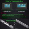 USA Classic Complete Set Double Bracket Curtain For Windows Rod Diameter 28MM Aluminum Alloy Mute Wall Roman Pole Home Decor