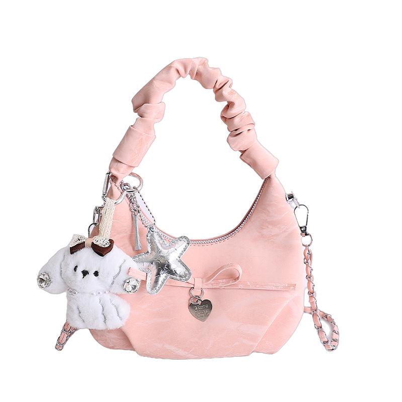 2024 Women's New Chinese Style Fashion Crossbody Handbag - Lightweight, Simple, Large Capacity