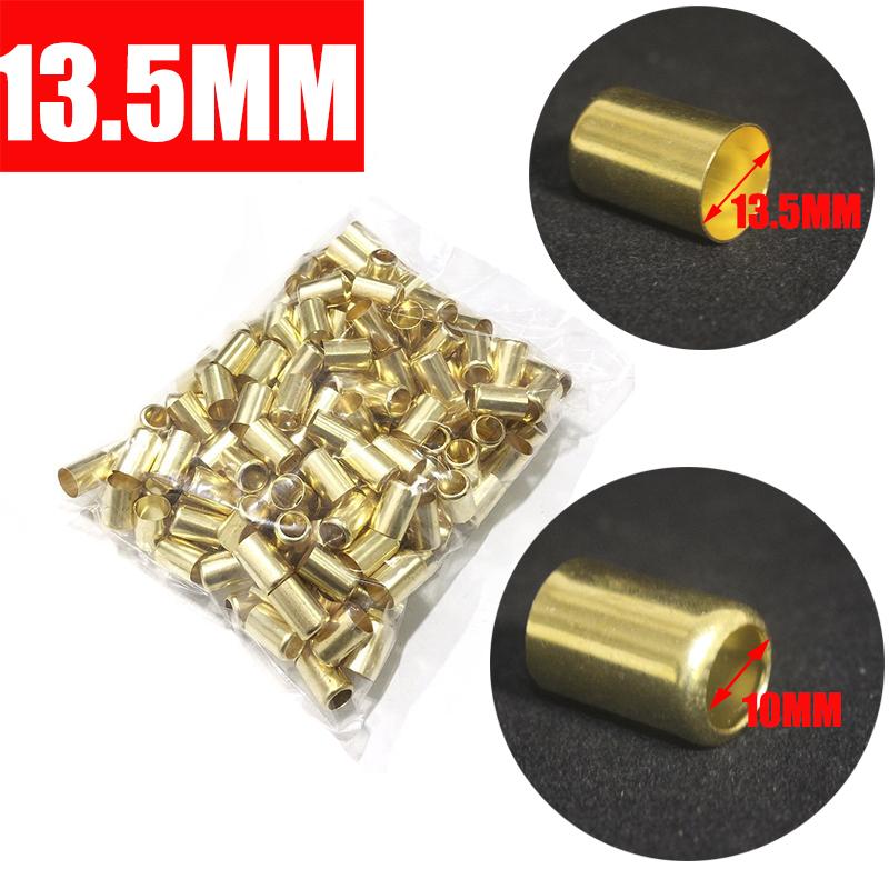 20 Stück Hochdruckrohr-Crimpzubehör 11-16MM Messingrohrverbinder Schlauch-Crimpwerkzeuge Kupferhülse Rohr Auspuffverbinder