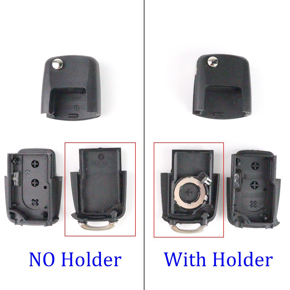 Car Key Fob Case Shell Housing For Volkswagen/Vw Jetta Golf Passat Beetle Skoda Seat Polo B5