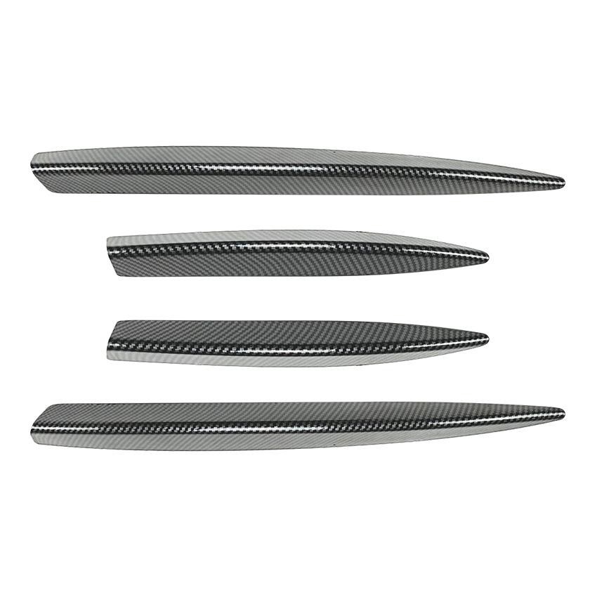 For Mercedes-Benz A-Class W177 A200 A35 AMG 2023 2024 Front Bumper Splitter Fog Lamp Grill Spoiler Cover Air Vent Wind Knife