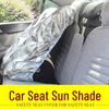 Children's Car Seat Cover with Sunshade Protection and Heat-Insulating Aluminum Film