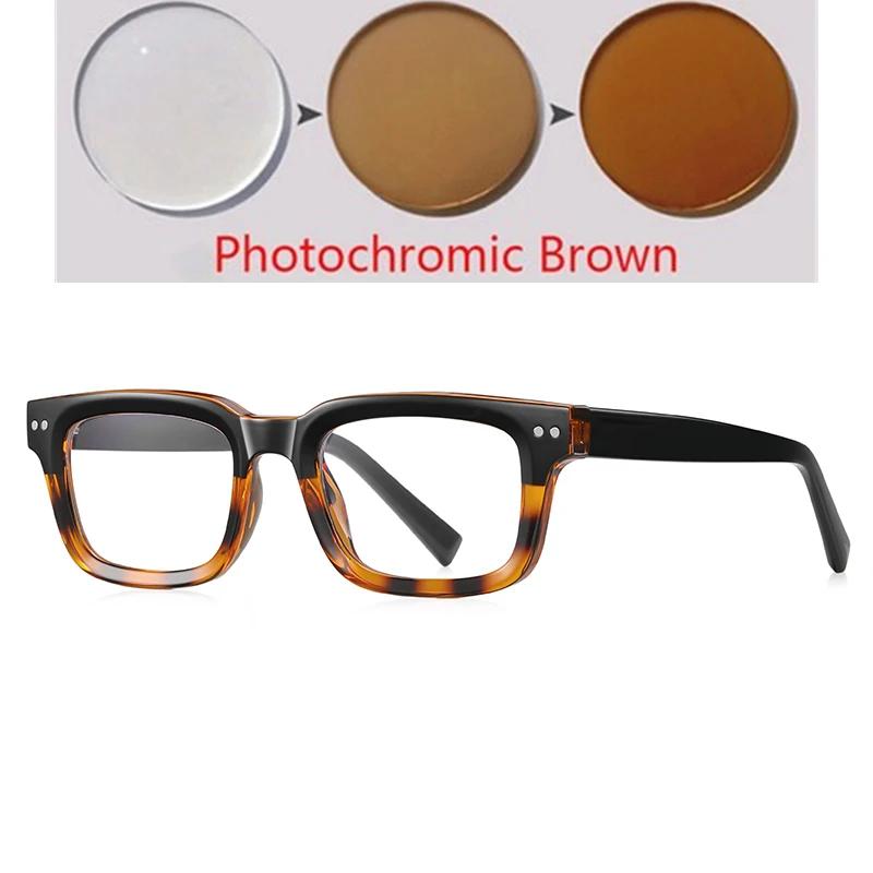 Blue Light Blocking Small Square Prescription Glasses For The Nearsighted TR90 UV400 Shortsighted Eyeglasses 0 -0.5 -0.75 To -6.