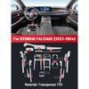 Kratzfester Auto-Innenraum Mittelkonsole Media Armaturenbrett Navigation TPU Schutzfolie Für HYUNDAI PALISADE 2024 Aufkleber