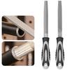 Flat/Half Circle Hand File with Nonslip Handle Road Bike Maintenance File For Cycling Equipment Repair Tool Enduring