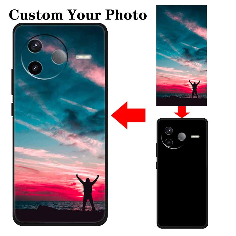 Customized DIY Soft TPU Protect Phone Case For Xiaomi Poco F7 Ultra Cover Poco F7Pro F6 F5 F4 F3 GT F6Pro F2 PRO Back Coque Para