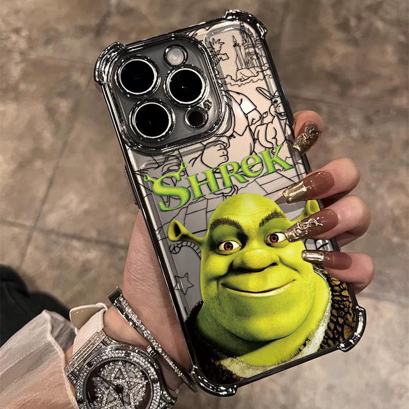 Funny Movie Shreks Phone Case For Xiaomi Redmi A7 15 A3 15C 14C K50 A1 Note 15 14 13 12 12s Pro Plus 4G 5G Anti Fall Airbag