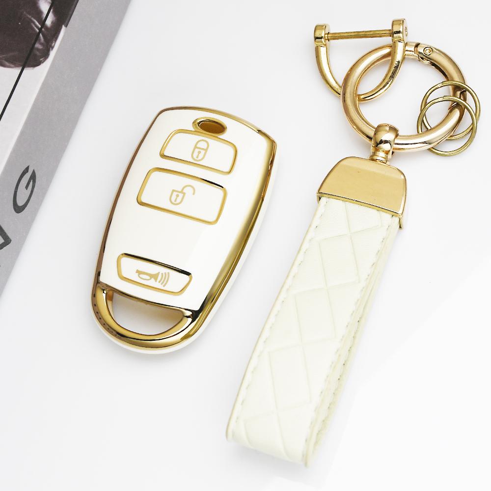 For Kia Grand Carnival Sedona Auto Keychain Protector Accessories Car Remote Keyless Shell Fob Holder Tpu Car Key Case Cover