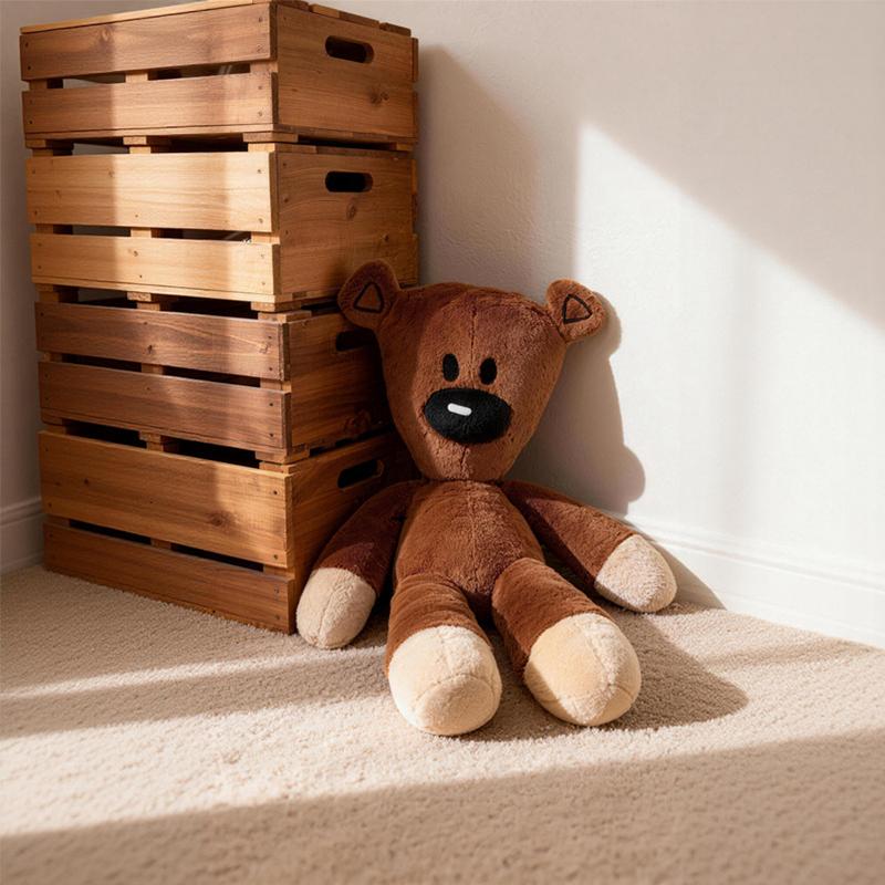 27cm Süßer Lustiger Teddybär Plüschtiere Weich Cartoon Film Kaffee Bär Stofftiere Kissen Komödie Figur Puppe Kindergeburtstagsgeschenk 27cm