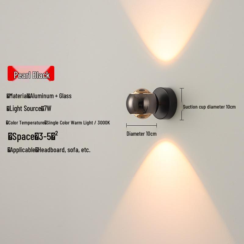 Rotatable Modern Minimalist Wall Lamp for Bedside, Entrance, Hallway, or Staircase