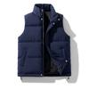 Men S Thick Stand Collar Sleeveless Winter Casual Waistcoat