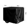 Black Generator Cover Generator Protective Cover Waterproof Generator Cover