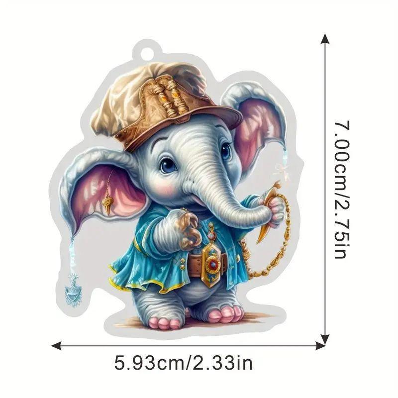 Turtle Acrylic Colorful Car Interior Pendant For Turtle Lovers Cute Cartoon Style