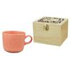 Yamaka Shoten MOOMIN Apricot and Microwave and Dishwasher Safe Moomin Nordic Day Wedding Made in "Caverly" Mug, Strolling, Plain, Kiln-Tempered Glaze,