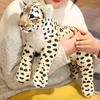 Mini Stuffed Toy Non-deforming Vivid Cartoon Funny Mascot Lion Leopard Tiger Plush Toy for Ornament