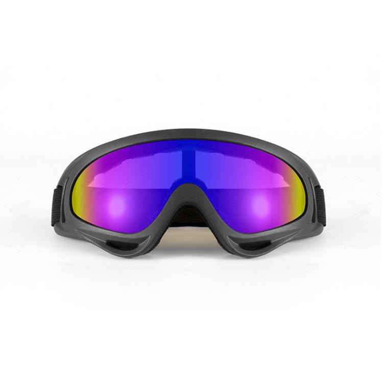 

Мотоциклетные очки X400 Cross-border Spot Outdoor Riding — ветрозащитные очки Sand Harley для мужчин и женщин, защитные и ветрозащитные. Black frame color film