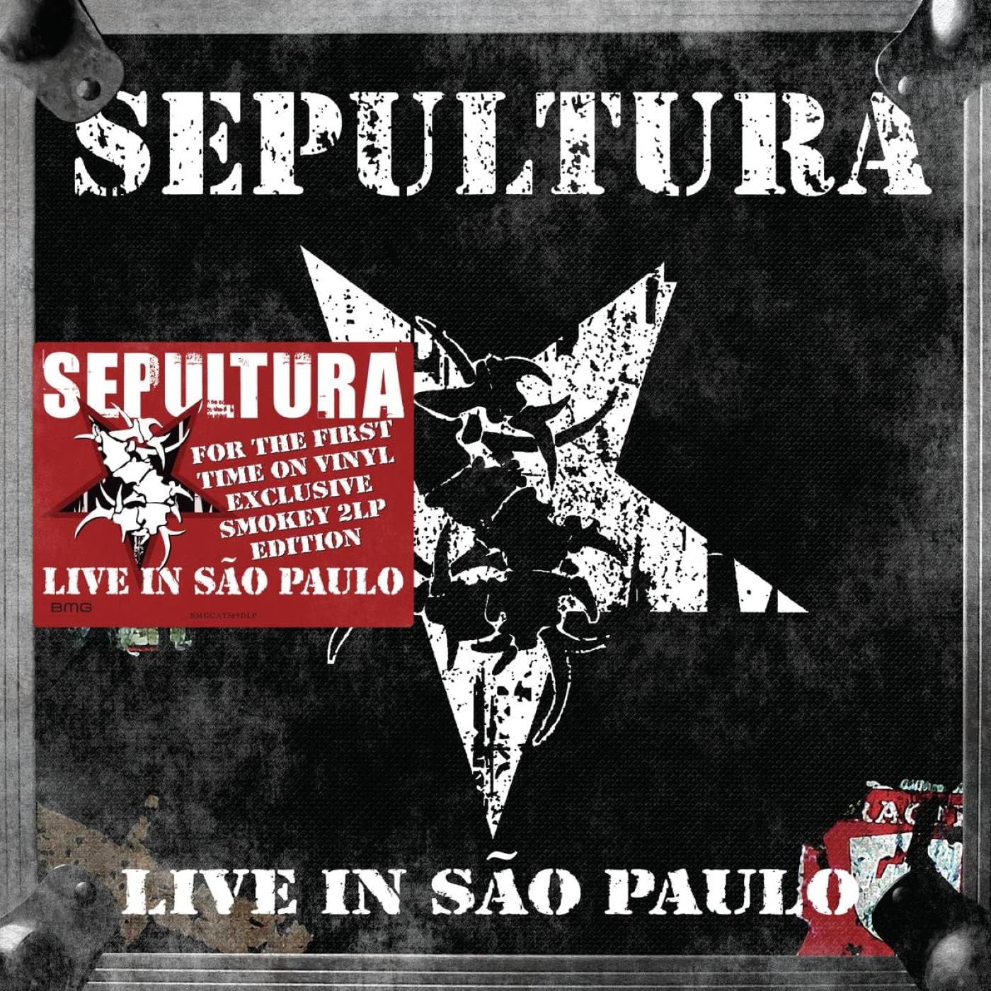

LP Record SEPULTURA - Live In São Paulo BMGCAT569DLP BMG 2022 Europe Rock
