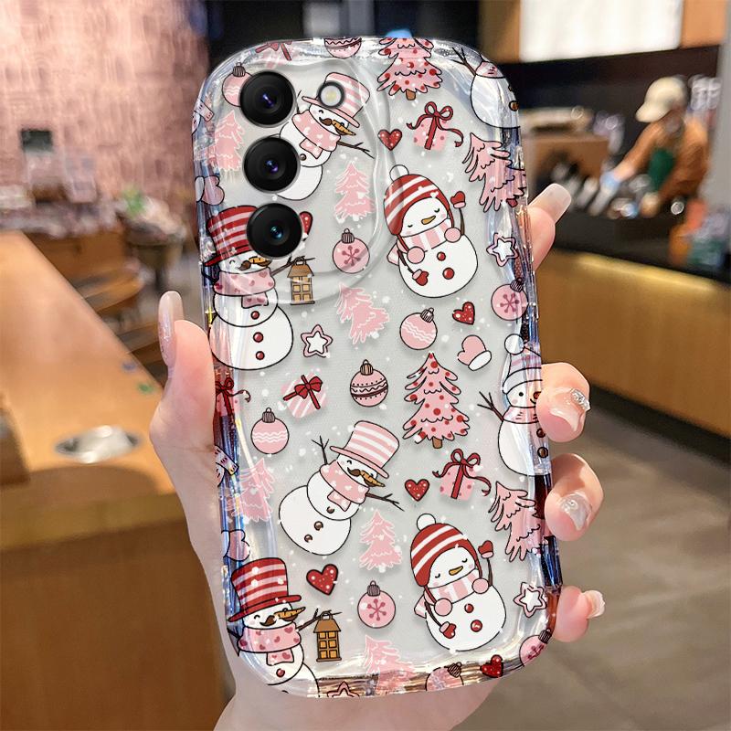 Hot Santa Claus Christmas Phone Case for Samsung Galaxy A50 A35 A34 A33 A32 A24 A23 A22 A13 A12 M55 M54 M35 M14 Protective Cover