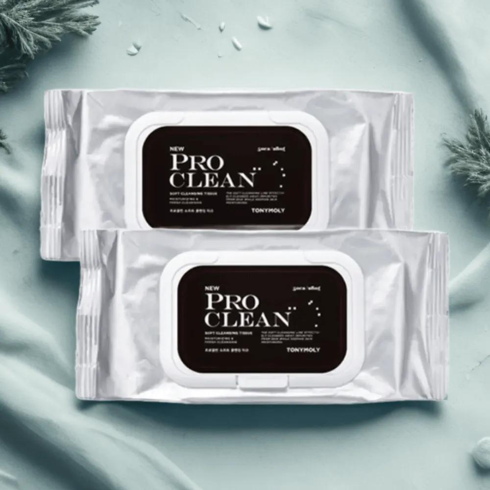 Tony Moly ProClean Soft Cleansing Tissues 50 Sheets 1+1