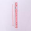Swan ABS German Soprano Recorder for Students, 6/8-Hole, White Flute