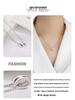 Pony's White 18K Gold Plated 'H' Initial Necklace - Elegant, High-End, Non-Fading Clavicle Chain