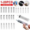 100ml Syringe Nutrient Sterile Enema Syringe Health Plastic Syringe Without Needle Watering Refilling for Industrial Hydroponics