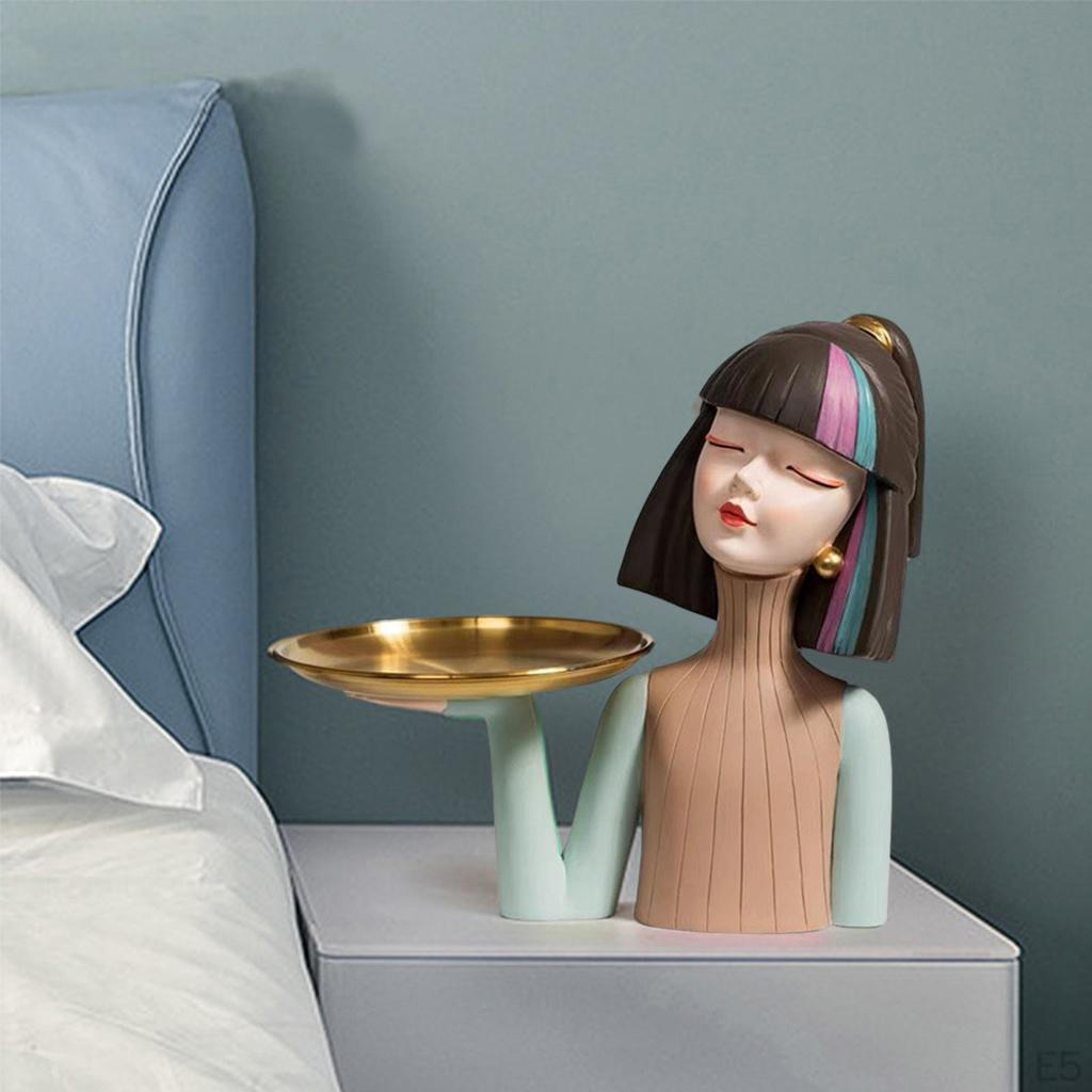 Resin Figurines Statue Indoor and Outdoor Decoration Ornaments Gifts Desktop Sculpture Decor