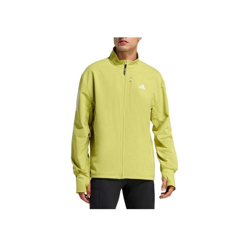 adidas Own The Run Giacca da Corsa Minimalista Comoda Elegante a Maniche Lunghe Uomo Giacca JW9648