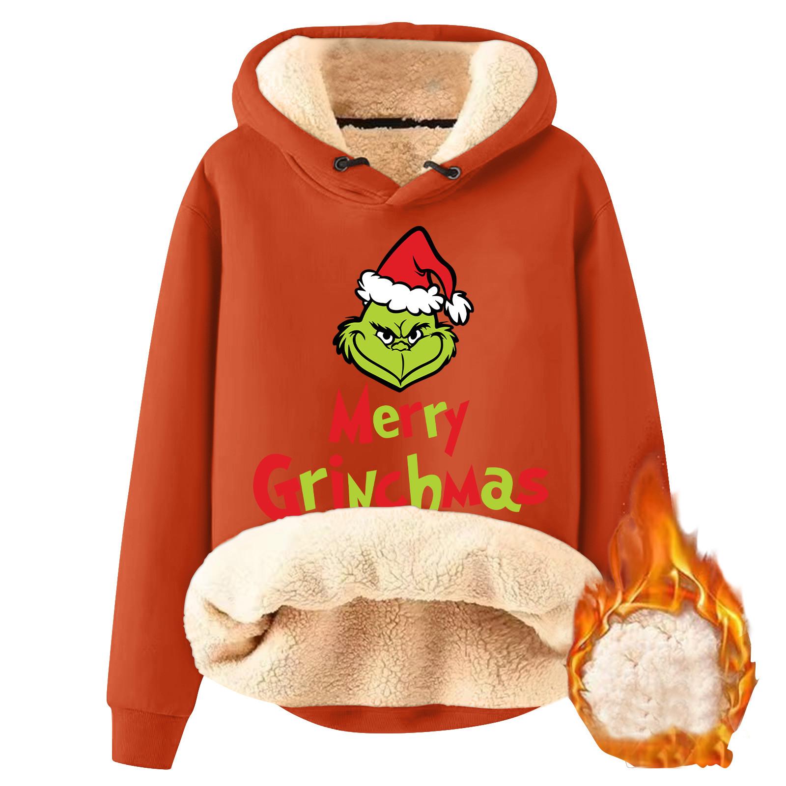 

Женский модный плюшевый и утолщенный теплый свободный пуловер с капюшоном с капюшоном M шафрановый