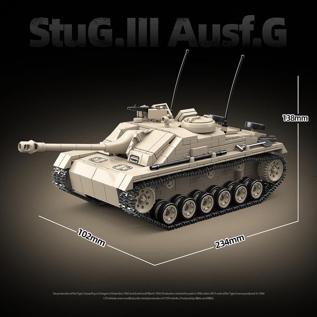 Army Series Panther Type-G Tank Building Block Toy Collection Model Children For Christmas And Birthday Gifts Tank model