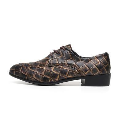 Stor Størrelse 48 49 50 Herre Retro Oxfords Lær Fritidssko Formell Kontor Elegant Herre Italiensk Luksusmerke Designer